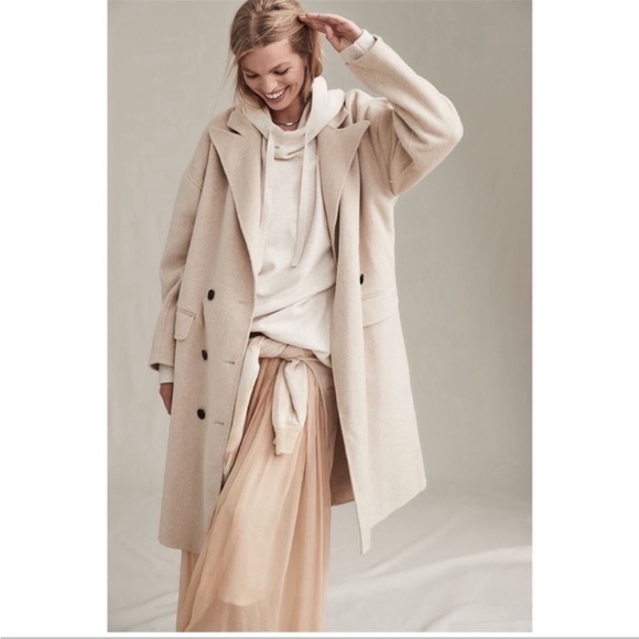 Free People Jackets & Blazers - Free People Adore you wool blend coat XS NWT